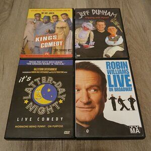 DVD Live Comedy Lot Robin Williams Jeff Dunham The Original Kings Of Comedy